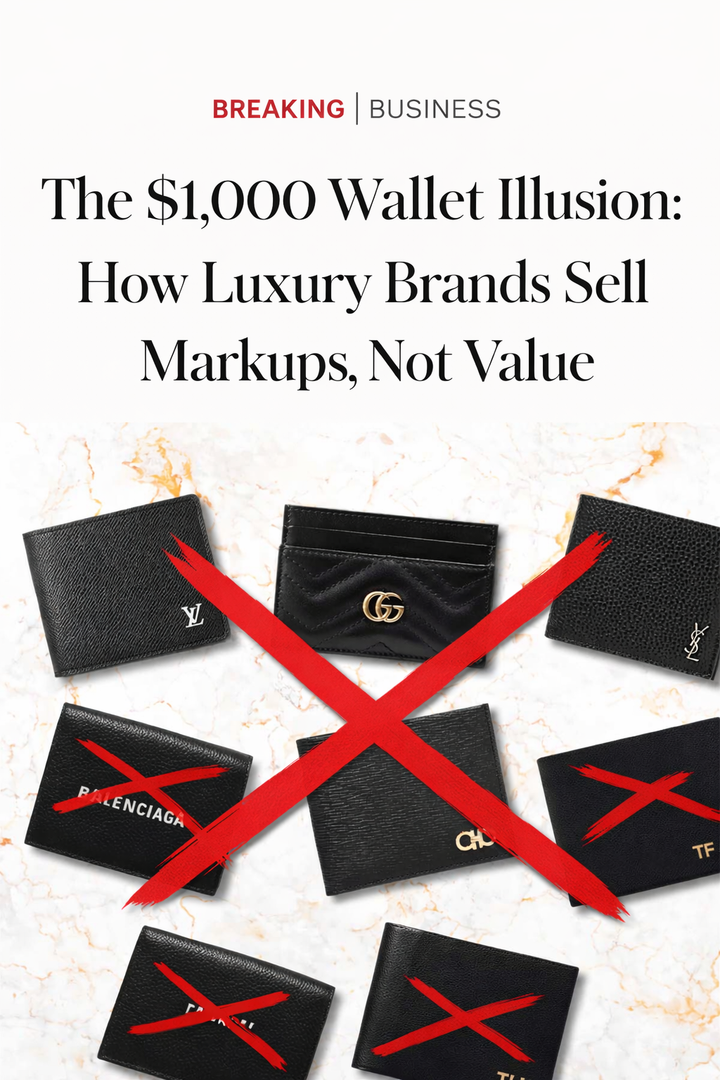 Whjy Spending $1000 on a Wallet Doesn't Make Sense