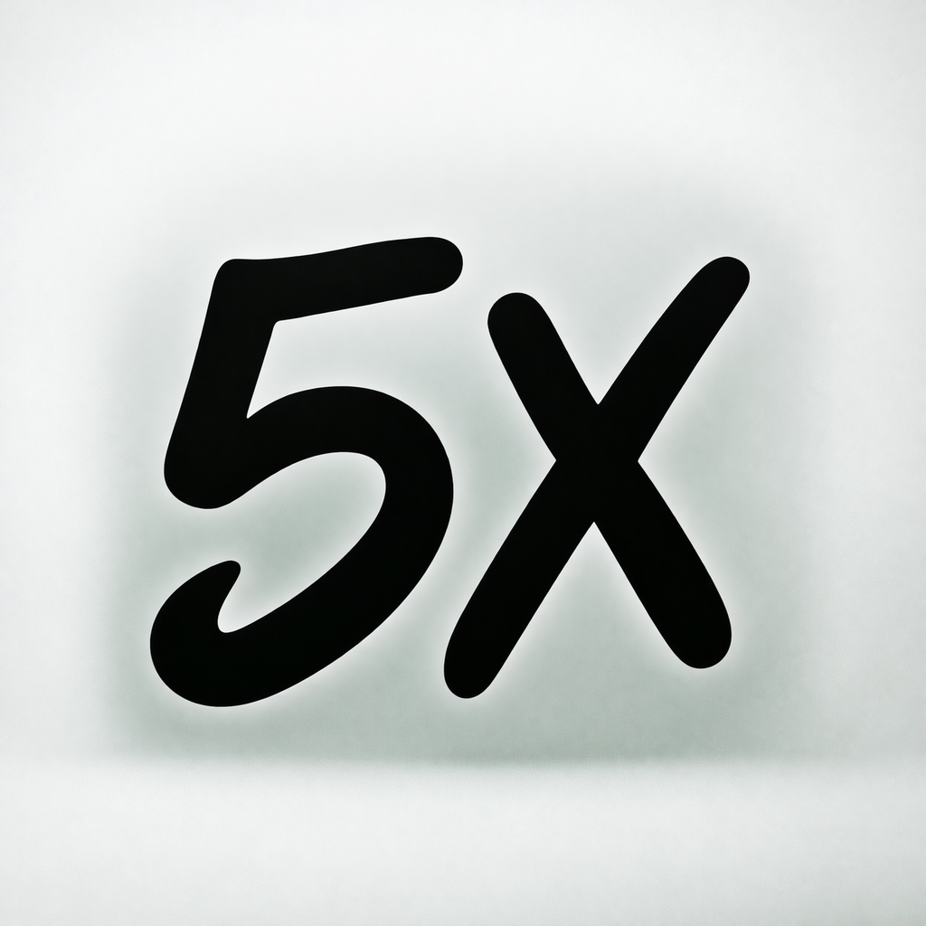 5x Entry Multiplier